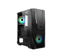 Itek SPACIRC VO - Boîtier PC Midi Tower Noir, ATX/micro ATX/Mini-ITX, 3x3.5" & 3x2.5", Vent. 120mm avant/arrière, Radiateurs 280mm, USB 3.2 Gen 1