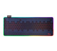 Itek Tapis de Souris RGB E1 en matériau Premium, antidérapant, précision maximale, éclairage RVB avec 12 Modes, 800 x 300 x 3 mm