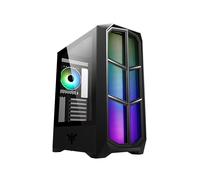 itek VERTIBRA Y210 Midi Tower PC Noir, ATX/microATX/Mini-ITX, Acrylonitrile-Butadiène-Styrène (ABS), Mesh, 3x 3.5", 3x 2.5", Vitre, 1x120mm arrière