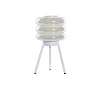 ITEM INTERNATIONAL Lampe en verre irisé transportable LED 32 cm