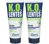 item K.O. LENTES Baume démêlant décolleur Gel(S) 2x100 ml