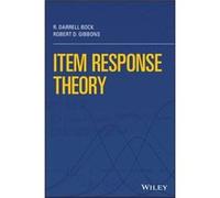 Item Response Theory by Robert D. University of Illinois at Chicago Gibbons Robert D. University of Illinois at Chicago Gibbons (Auteur)