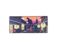 iTEMLAB Godzilla Tapis de Souris Japonais Godzilla Skyline Deskmat
