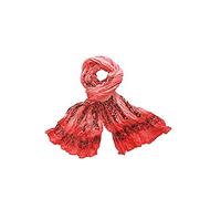 itendance Écharpe chèche Femme 100% coton multicolore