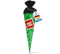 itenga Sac d'école pour frères et sœurs - 35 cm - Motif pixel - Petit sac d'école pour élèves - Pour la rentrée scolaire, les études (motif Pixel - Next Level)