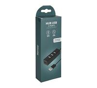 ITENSE - Port multiprise USB 4 Sorties - Permet de connecter 4 appareils - Longueur câble: 5cm - Prise USB intégrée et emboitable au Dos du boitier - Entrée: DC 5V / 500 mA - Sortie: DC 5V / 500 mA