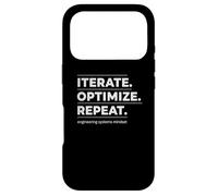 Itérer Optimiser Répéter Ingénierie - Pensée systémique Coque pour iPhone 17 Pro