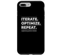 Itérer Optimiser Répéter Ingénierie - Pensée systémique Coque pour iPhone 7 Plus/8 Plus