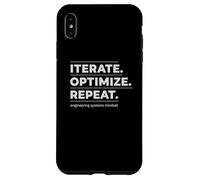 Itérer Optimiser Répéter Ingénierie - Pensée systémique Coque pour iPhone XS Max