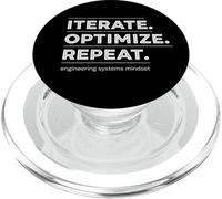 Itérer Optimiser Répéter Ingénierie - Pensée systémique PopSockets PopGrip pour MagSafe