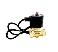 ITFOWIYD Électrovanne de Distributeur d'eau électrique à Pression zéro 1/2 12 V 24 V 220 V 110 V normalement fermée Filetage NPT BSP(230VAC,2A-15 NPT)