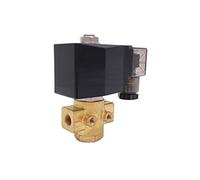 ITFOWIYD Électrovanne Haute Pression en Laiton, 50 Bars, 90 Bars, 2 Voies, normalement Ouverte, 1/4 ", 380V, 220V, PG-01K, GPG-M02K, Non, avec Type de Prise(DC24V,90bar)