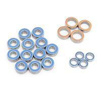 ITFOWIYD Produits de Transmission de Puissance for Tamiya RC Ensembles de roulements à Billes for Toutes Les Variantes de châssis Tamiya TT-01 20 pièces Roulements Roulements à Billes