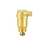 ITFOWIYD Vanne de Purge d'air Automatique en Laiton 1" DN15 DN20 DN25 for Chauffe-Eau Solaire, soupape de décharge de Pression 16 Bar(2Pcs,0.5 inch)