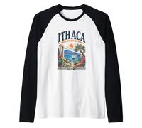Ithaca Taking The Long Way Home Odyssey Mythologie Grecque Manche Raglan