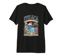Ithaca Taking The Long Way Home Odyssey Mythologie Grecque T-Shirt Haut de Gamme