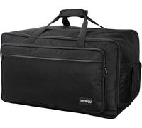 ITHWIU - Sac de Haut-Parleur avec éponge épaissie pour Enceintes compactes de 20,3 à 38,1 cm, Noir et 12" Haut-Parleur, fourre-Tout