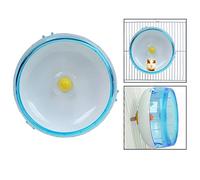 Itian Hamster Running Spinner Wheel, Plastic Pet Exercise Silent Running Spinner Wheel Toy pour Petits Animaux, Bleu