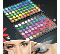 Itian Palette Kit set maquillage, palette de maquillage Pro Ombre à paupières Fard à paupières Set 120 Couleur