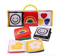 Itian Petite Bébé Cloth Kid Doux Livre en Tissu, Bébé Early Education & Développement Toy Value Pack