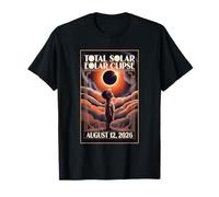 Itinéraire de l'éclipse Solaire Totale du 12 août 2026 T-Shirt