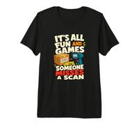 Itinéraire du Colis Humour de Scan des Travailleurs postaux T-Shirt Haut de Gamme