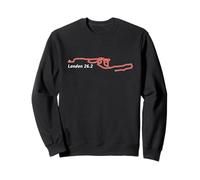 Itinéraire Londres 26.2 - Carte du Marathon Sweatshirt
