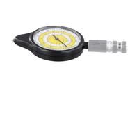 Itinéraires de roue d'instruments - Compteur de distance courbe en alliage pour cartes cartes en aluminium Mesure de la distance distance courbée, compteur kilométrique basé sur l'échelle réelle (95 x