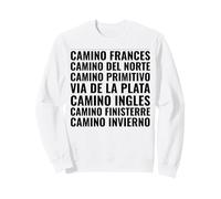 Itinéraires du Camino de Santiago Finisterre primitif du Sweatshirt