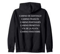 Itinéraires du Camino de Santiago Frances Portugais Primitiv Sweat à Capuche