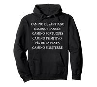 Itinéraires du Camino de Santiago Frances Portugais Primitiv Sweat à Capuche