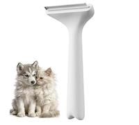 ITISMUNGO Peigne à poils pour chien - Matériau ABS sûr - Brosse à démêler en forme de V avec dents fermées de 1 mm, doux pour la peau, élimine sans effort les sous-poils lâches et empêche les nœuds