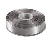 ITIsparkle Ruban Satin 25mm x 45m Environ Décoration Pour Diy, Mariage, Fête et Emballage Cadeau, Faire nœud Papillon - Argent