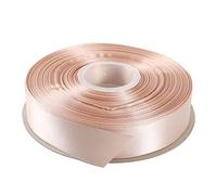 ITIsparkle Ruban Satin 25mm x 45m Environ Décoration Pour Diy, Mariage, Fête et Emballage Cadeau, Faire nœud Papillon - Vanilla