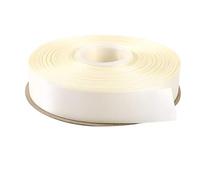 ITIsparkle Ruban Satin 25mm x 45m Environ Décoration Pour Diy, Mariage, Fête et Emballage Cadeau, Faire nœud Papillon - Ivoire