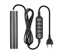 ITIY Mini chauffage d'aquarium 50W, Petit chauffage d'aquarium avec 2 ventouses Contrôle de la température pour 10-50L d'eau de mer et d'eau douce