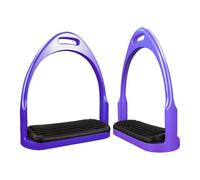 Itkcozcg 1 paire d'étriers antidérapants pour les amateurs d'équitation avec coussinets en caoutchouc