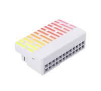 Itkcozcg Adaptateur d'alimentation 24 broches pour cartes mères d'ordinateur, connexion verticale pour connexion d'éclairage ARGB synchronisée, adaptateur ARGB