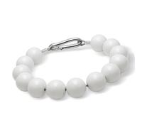 Itkcozcg Anneaux de mât de drapeau en aluminium Adaptateur de montage pour affichage résidentiel commercial Perles pour affichage droit