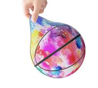 Itkcozcg Ballon d'entraînement léger à faible bruit avec housse souple en mousse silencieuse pour intérieur et extérieur