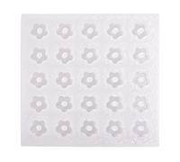 Itkcozcg Bijoux tendance, motifs géométriques brillants en forme d'ours en silicone et résine époxy pour porte-clés, pendentif, bijoux pour décoration de sac, loisirs créatifs