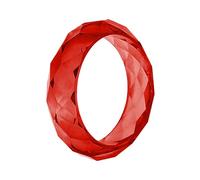 Itkcozcg Bracelet contemporain à facettes en résine avec cristaux réfléchissants, prismatiques, effets de lumière, bijoux tendance, cadeaux spéciaux, usage quotidien, unique asymétrique mariage
