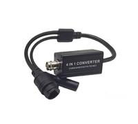 Itkcozcg Convertisseur vidéo CCTV professionnel avec conversion analogique numérique 4 en 1 BNC entrée RJ45 sortie RTSP convertisseur CCTV à distance