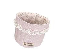 Itkcozcg Coréen Styles Panier de rangement en tissu pour organiser de petits objets et améliorer l'esthétique de vos espaces de travail