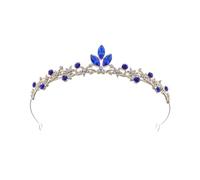 Itkcozcg Couronne en strass étincelants pour enfants en alliage léger pour peaux sensibles et occasions spéciales Couronne de princesse en cristal pour filles