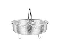 Itkcozcg Cuiseur vapeur empilable en acier inoxydable 304 - Design compact - Outil de cuisson à la vapeur pour cuisiniers à domicile - Économie d'espace - Panier vapeur