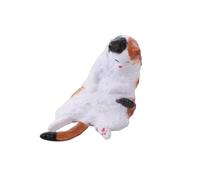 Itkcozcg Décoration De Bureau De La Sculpture Chat Miniature avec des Détails Réalistes Amourage pour Animaux Compagnie Durabilité Résine du Bureau À Domicile Figurine Small Cats Figures