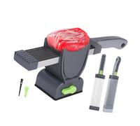 Itkcozcg Dicer manuel en acier inoxydable avec base d'aspiration pour viande, légumes, bœuf, accessoires de cuisine
