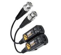 Itkcozcg Émetteurs vidéo à formats multiples pour AHD, CVI, TVI, CVBS, signaux passifs, paire torsadée garantissant une installation stable de surveillance sur de longues distances Émetteurs de