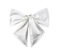 Itkcozcg Épingle à cheveux avec perles pour filles - Nœud en ruban pour concours de beauté, bal de fin d'année, princesse - Accessoires de scène